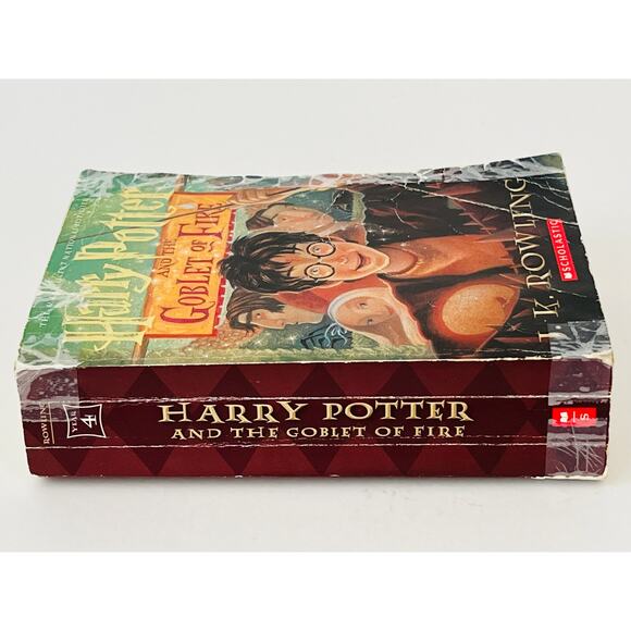 Harry Potter and the  Goblet of Fire Paperback Book by J.K. Rowling Year 4 - Picture 6 of 7